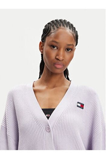 Tommy Jeans Women's Cardigan DW0DW17253 Purple