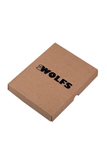 Other JAGER I 2Wolfs brown document case
