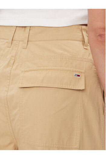 Tommy Jeans Women's Fabric trousers DW0DW17314 Beige