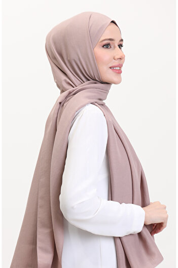 sefamerve Cotton Jazz Shawl 70257-09 Mink
