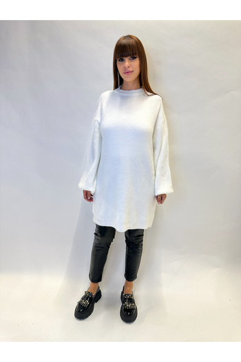 IFASTFASHION Women's oversized knitted sweater dress – a warm and comfortable style for fall and winter