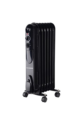 Hausberg HB-8905 electric oil radiator, 3 settings, 600-900-1500 W, 7 elements 110 mm x 580 mm, thermostat
