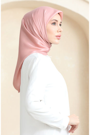 sefamerve Plain Crystal Scarf 70252-10 Yavruağzı