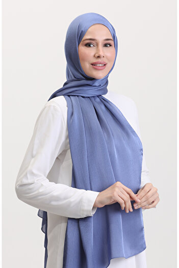 sefamerve Jan Jan Chiffon Shawl 70239-06 Blue