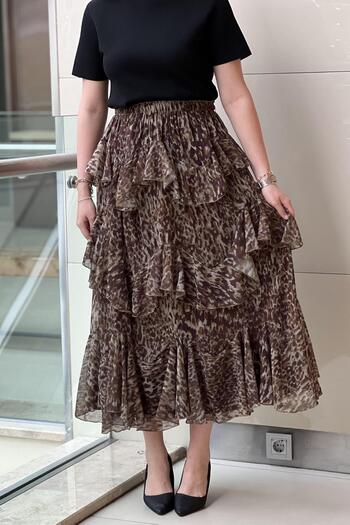 Missemramiss Amarose Volan Skirt