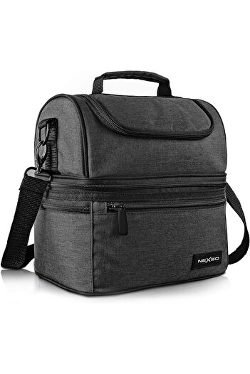 NEXSO Insulated Lunch Bag for Men & Women – Waterproof Portable Cooler Tote with Large Capacity, T
