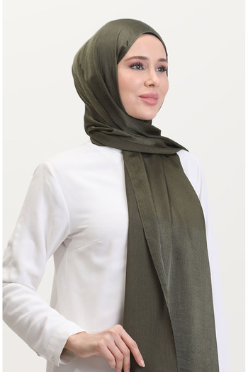 sefamerve Jan Jan Chiffon Shawl 70239-34 Khaki