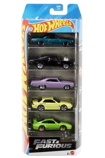 mattel Set 5 Masini Hot Wheels Fast and Furious