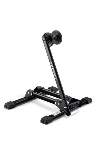 Other Stable, foldable front wheel bicycle stand - black