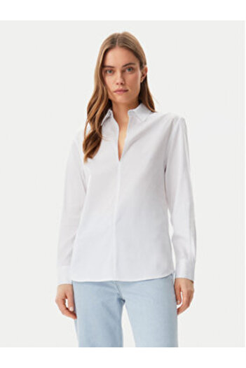 Calvin Klein Women's Shirt K20K208378 White
