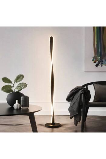 Generic The "Spiral Flow" LED Floor Lamp