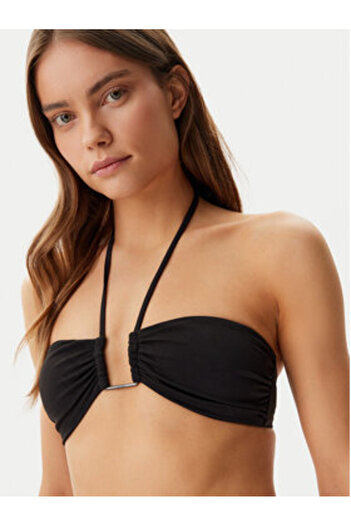 Calvin Klein swimwear Women's Bikini Top KW0KW02809 Black