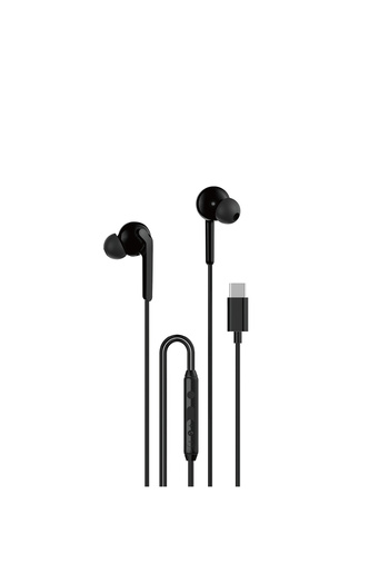 Other X3C+ In-Ear Wired Headphones with Microphone and Remote Control USB-C 1.2m - Black