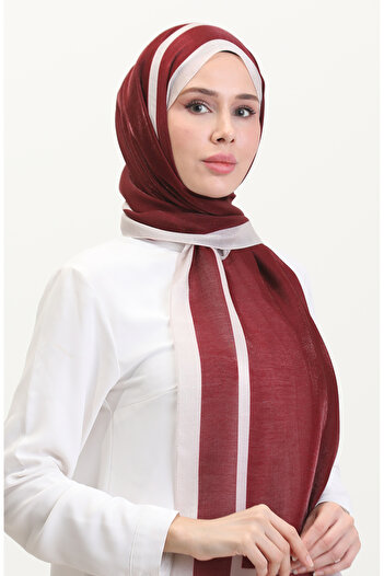 sefamerve Amber Shawl 70240-07 Burgundy