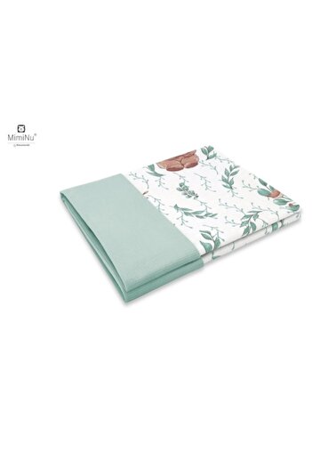 MimiNu Blanket, MimiNu, Two-sided, 75 x 100 cm, Velvet and Cotton Fabric, Oeko Tex Standard 100 Certified,