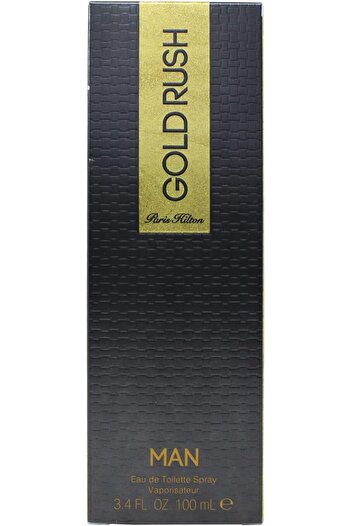 Paris Hilton Gold Rush Perfume by for Men - Eau de Toilette Spray, 100ml