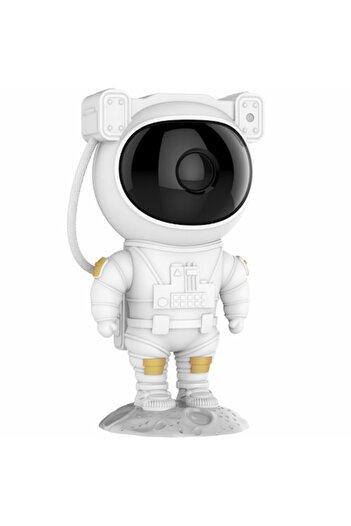 victiny Proiector laser pentru astronauți - lumină nocturnă ambientală cu LED, nebuloase și stele, rotație la 360°, temporizator, telecomandă