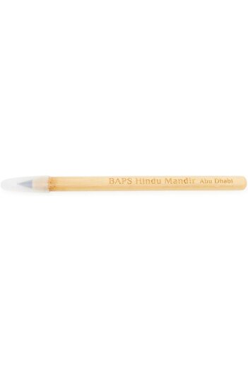BAPS Hindu Mandir Engraved Bamboo Eternity Pencil, Eco-friendly No-sharpen Graphite, Writes Up To 20,000m