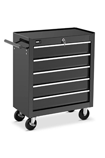 Other Mobile workshop tool cabinet trolley with handle, 5 drawers