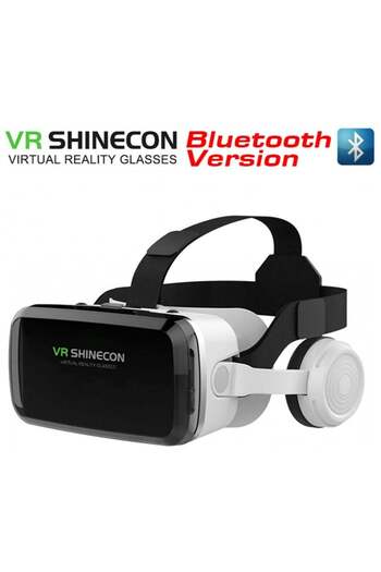 VR Shinecon Virtual Reality Stereo Headset 3D Glasses With Anti Blue Light