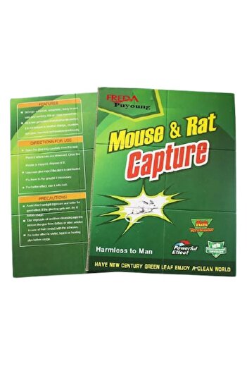 Teox Set 10 Adhesive Traps for Mice and Rats
