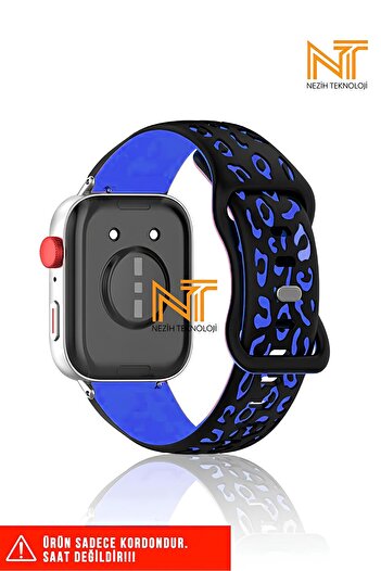 Nezih Case Xiaomi Redmi Watch 4 / 5 Xiaomi Mi Band 8 Pro Compatible a Quality Leopard Pattern Silicone Cord