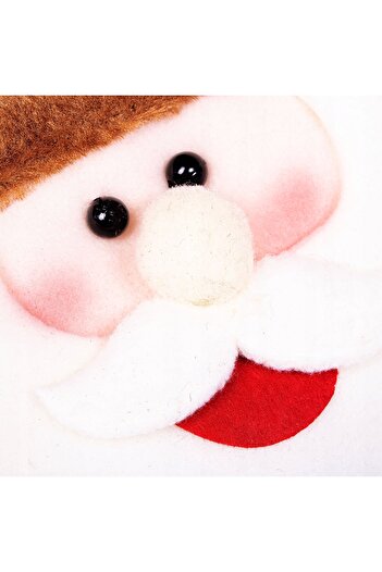 SERSIMO Christmas decoration, gift sock with Santa Claus 42cm, red