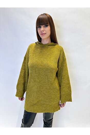 IFASTFASHION Women's long hoodie – soft knit, relaxed fit, stylish casual look