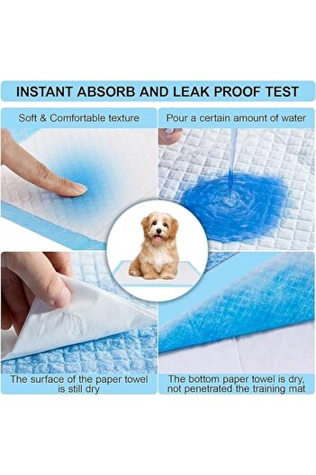 Golden cat Pet Training Pads Super Absorbent Puppy Pads Anti Slip Toilet Pee Mat, Leak Proof & Quick Dry Pet Pa