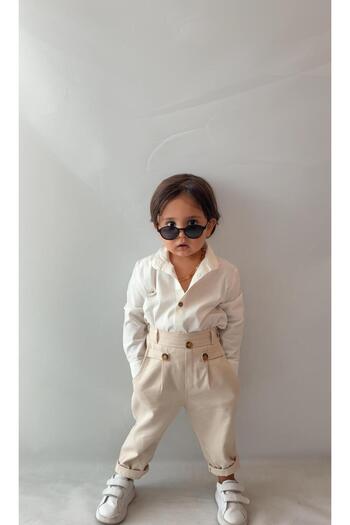 favorimkids Baby Kids Pantalon Shirt Set Style1