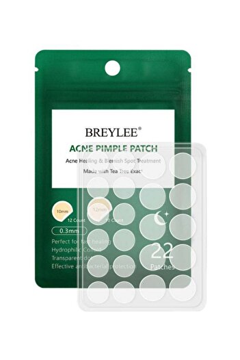 BREYLEE Invisible Acne and Pimple Treatment Patch - Transparent