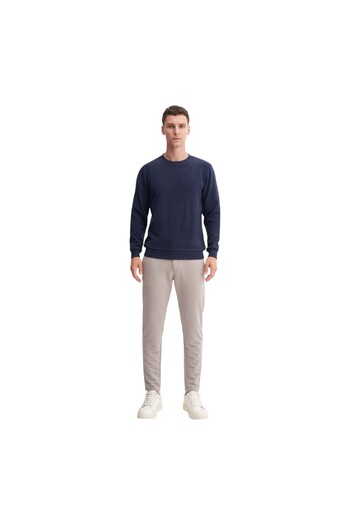 Cazador Men's Slim Fit Cotton Blend Thessaloniki Knit Sweatshirt 56400