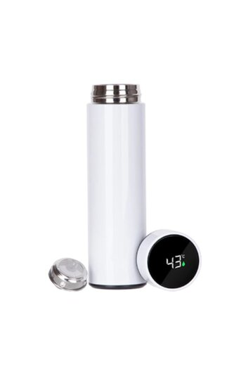DEEBCO Smart Thermos with LED Display, 500 ml, Welora
