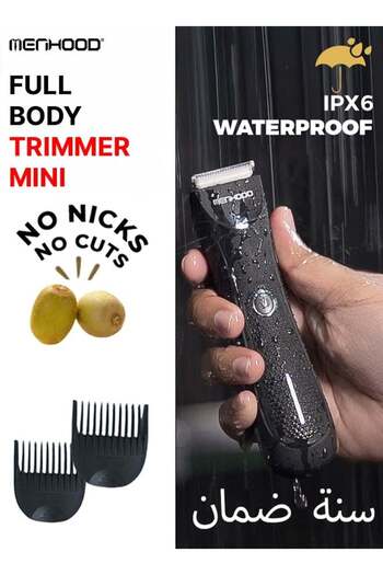 Genaric MENHOOD Trimmer Mini All-in-one Trimmer for Men with Waterproof IPX6 Design
