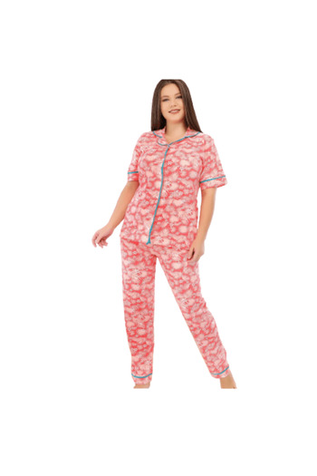Generic Women's Oversized Cotton Pajamas - PJ 2109