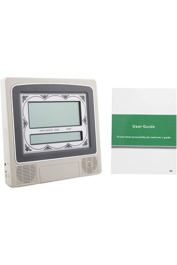 Fipka Muslim Islamic Praying Clock, Muslim Azan Athan Prayer Alarm Wall Table Clock for Prayer HA-4012