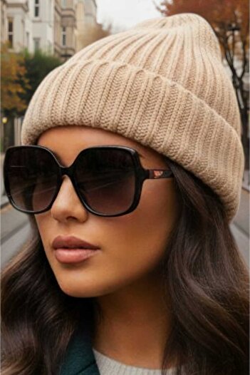 Trenderrs Women's Soft Textured Thick Ribbed Soft Wool Beret