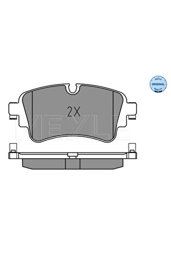 MEYLE Brake pad set rear axle disc brake AUDI A5 (F53 F5P) 2016-2024
