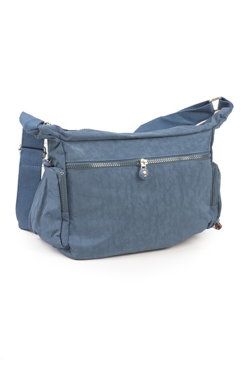 İMAKS Krinkıl / Klinkır Waterproof Fabric Multi-Compartment Crossbody Shoulder Messenger Bag Blue 116g