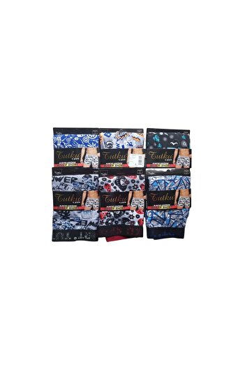 Tutku Ανδρικό Elas EMP Sports Boxer Συνδυασμός 6 τεμαχίων