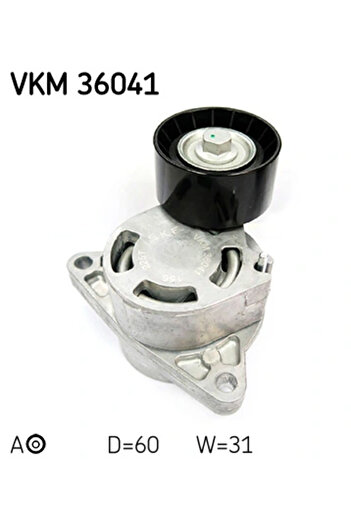 SKF Timing belt tensioner RENAULT TRAFIC II Platform/Chassis (EL) 2001-2012
