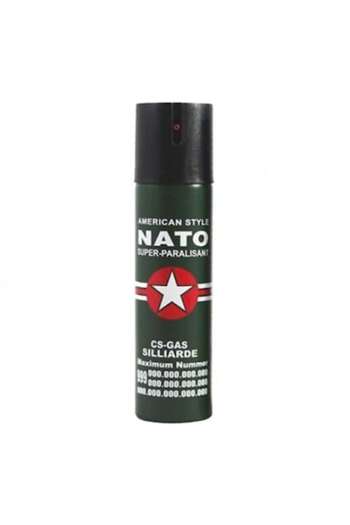OEM Paralyzing spray irritant tear gas self-defense with NATO pepper, 60 ml