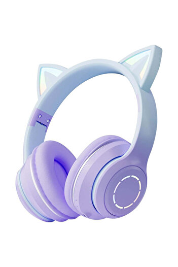VALA Wireless Headphones for Kids with Cat Ears, Foldable, RGB LED Lights, Vala® BT 35 PREMIUM, Bluetoot
