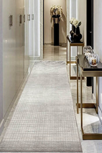 GECE HOME DİJİTAL BASKILI Kaymaz Taban Yıkanabilir Modern Mutfak Halısı Salon Halısı Yolluk