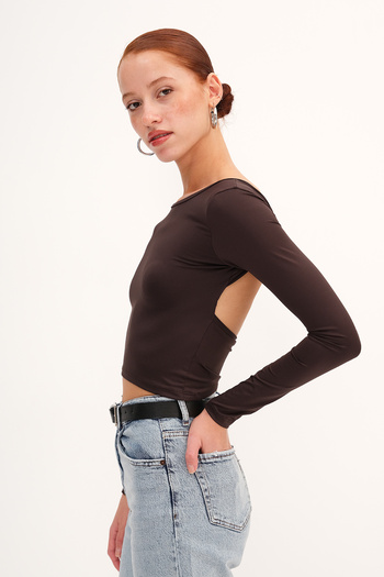 Addax Backless Blouse B0588