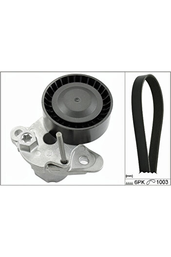 İna V-ribbed belt set VW CADDY CALIFORNIA V Camper (SBB SBJ) 2021-2024