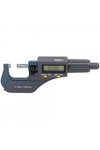 Nobrand Digital Exterior Micrometer 0-25mm x 0.001mm with Bluetooth Data Transmission