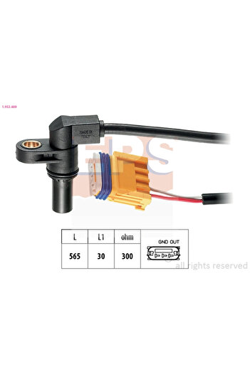 Eps Automatic gearbox speed sensor CITROËN C3 I (FC_ FN_) 2002-2010