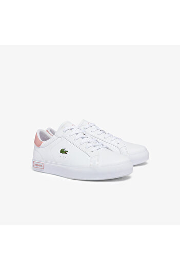 Lacoste Powercourt Çocuk Beyaz Sneaker