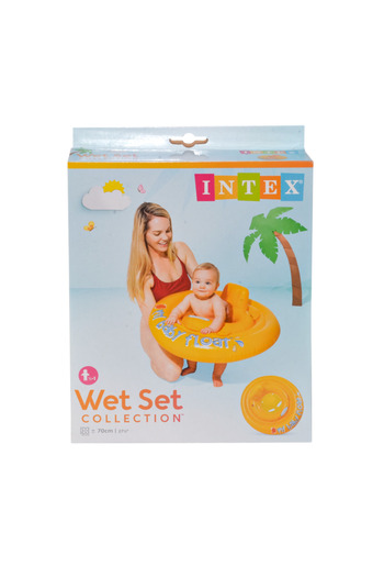 MAU CAT Ibf56585 Intex Yellow Baby Float 70 cm 612 Months